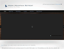 Tablet Screenshot of moonmountainsonoma.com